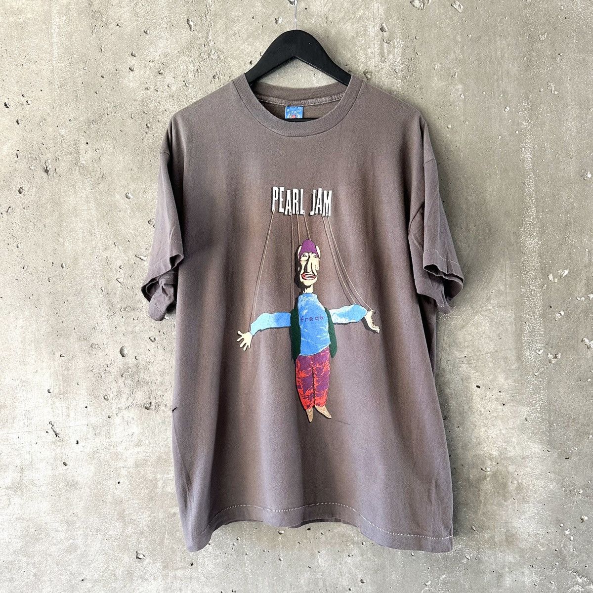 Band Tees 90 S Pearl Jam Freak Puppet Tour T Shirt Hoodie, Sweatshirt | FlexRushtees.com