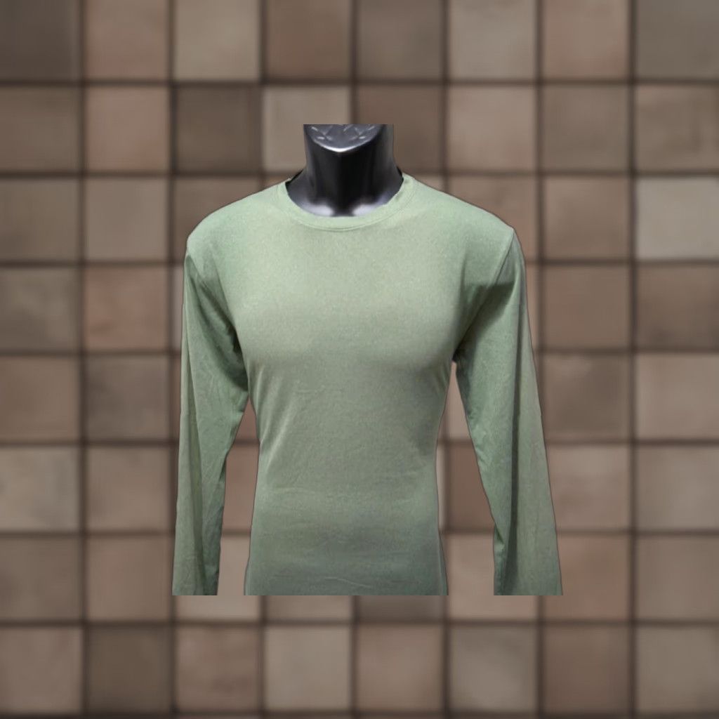 Vintage Rei Coop Athletic Shirt Long Sleeve Green Mens Size S Shirt Men S Green Polyester Spandex At
