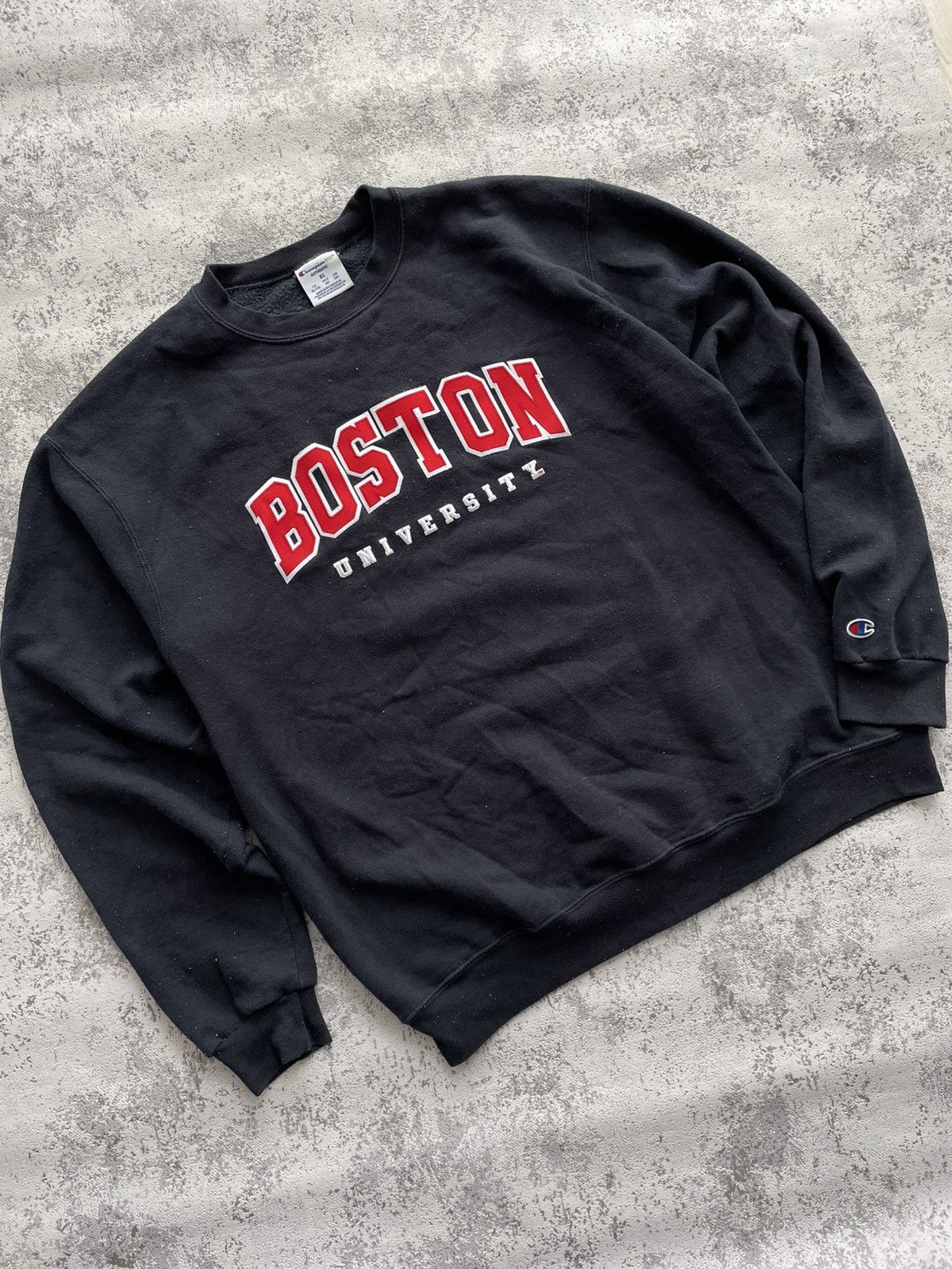 Vintage Champion Boston University Sweatshirt T-Shirts, Hoodie | FlexRushtees.com