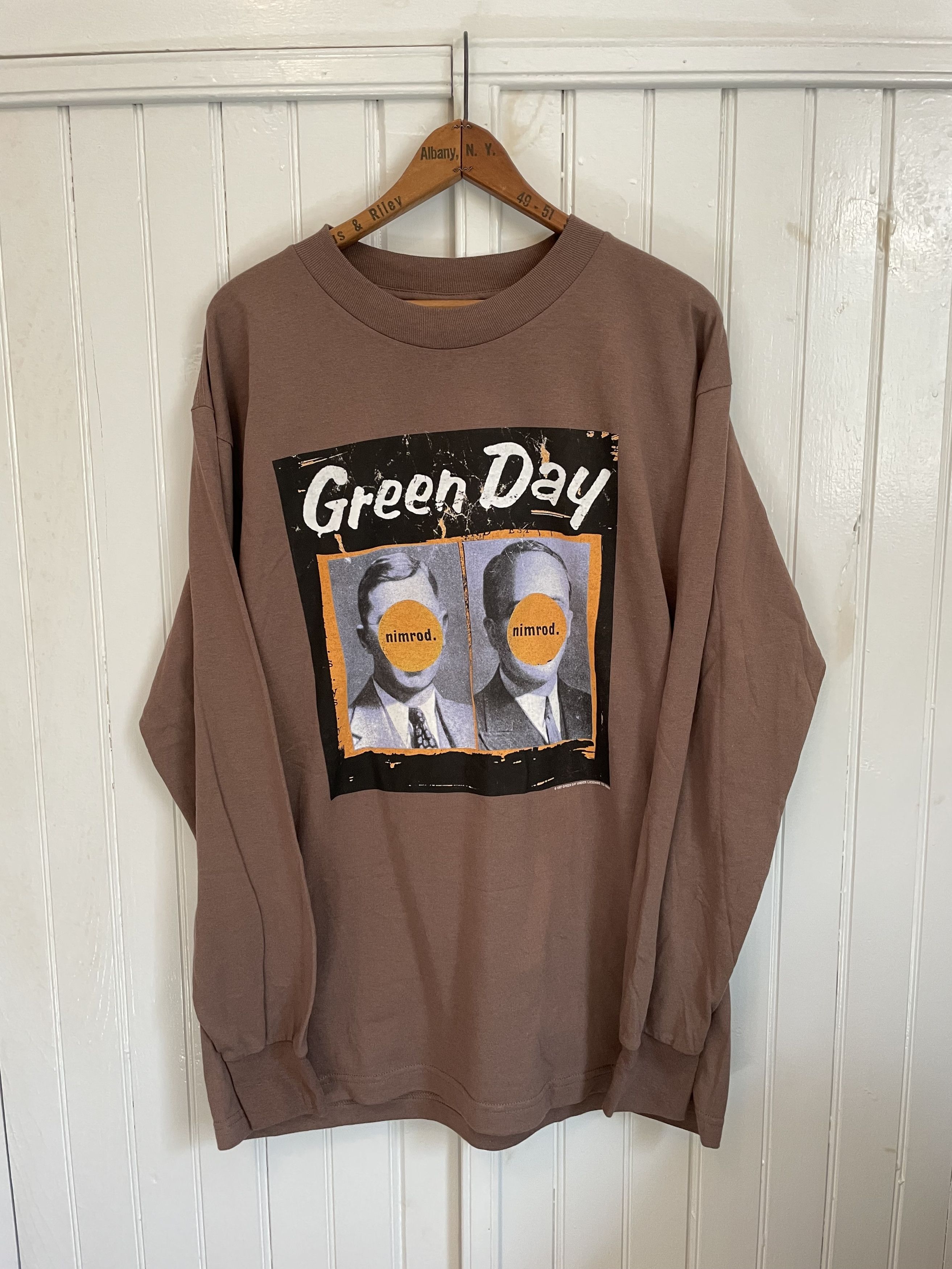 Giant Green Day Nimrod Tour Shirt Hoodie, Sweatshirt | FlexRushtees.com
