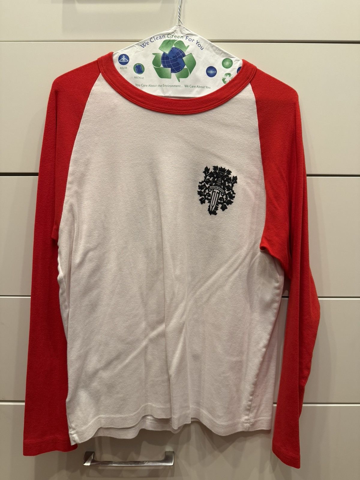 Hearts Chrome Hearts Baseball Long Sleeve Tshirt