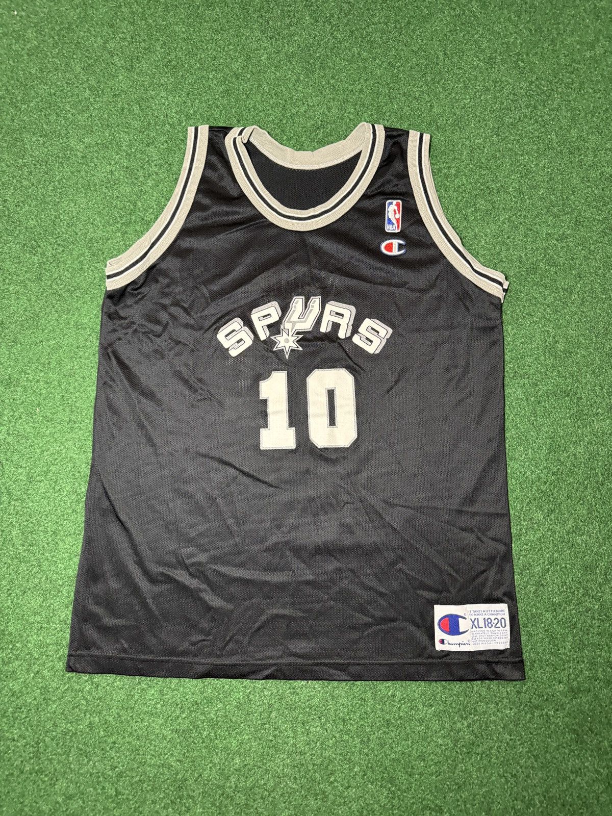 Champion Vintage 90s Dennis Rodamn San Antonio Spurs Medium Jersey