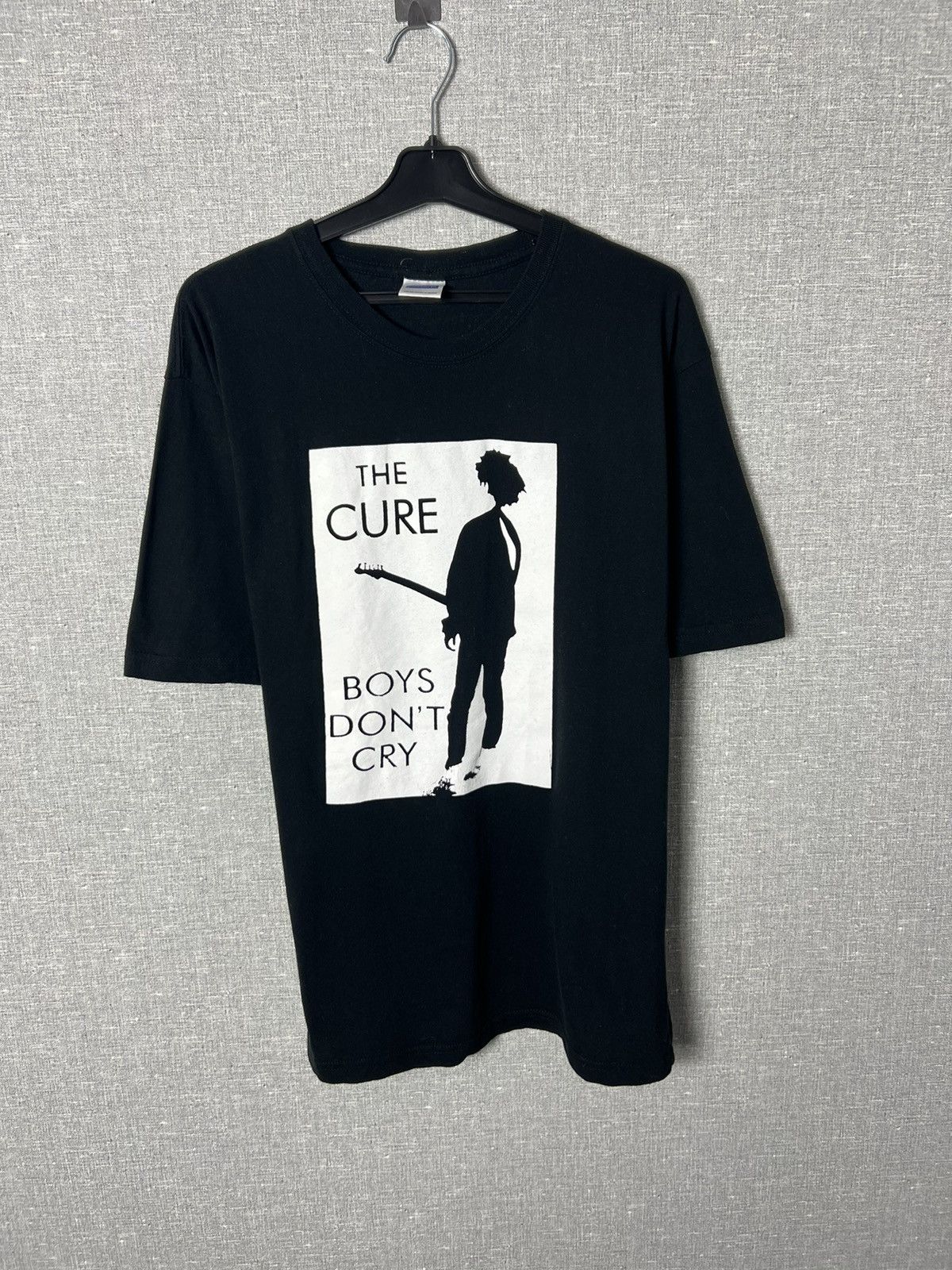 Band Tees The Cure Boy Dont Cry Post Punk Big Logo Tee Hoodie, Sweatshirt | FlexRushtees.com