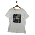 Adidas Neo Label Native Aztec Navajo Logo Tee Shirt Top