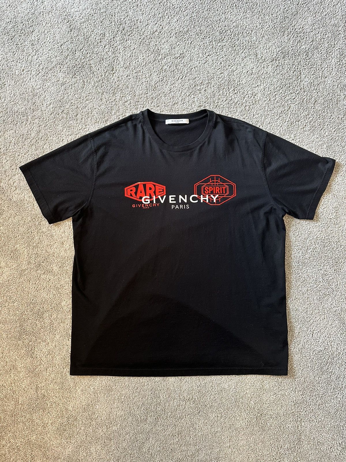 Rare Spirit Givenchy Tee Hoodie, Sweatshirt | FlexRushtees.com