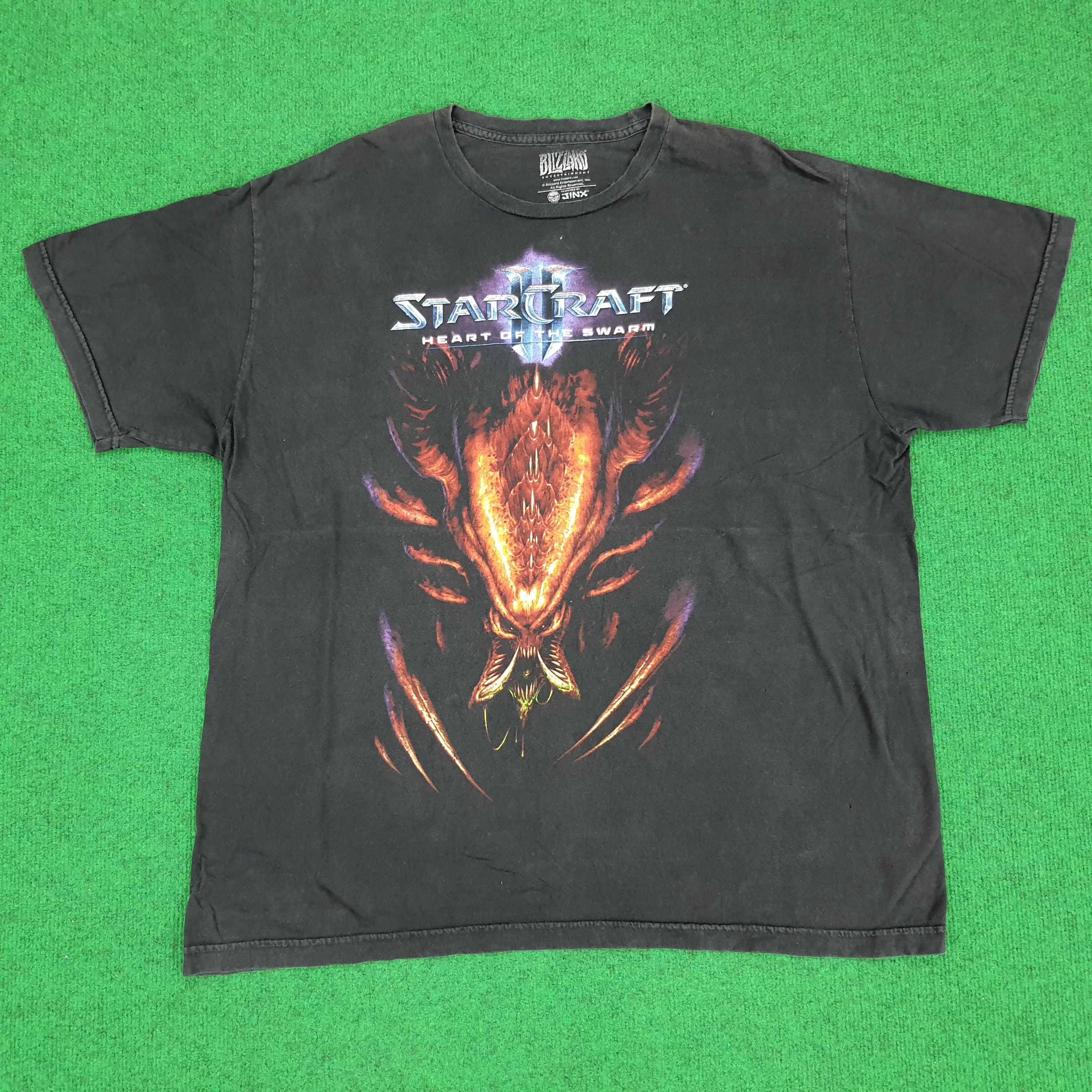 Vintage Blizzard Star Craft Ii The Game T Shirt