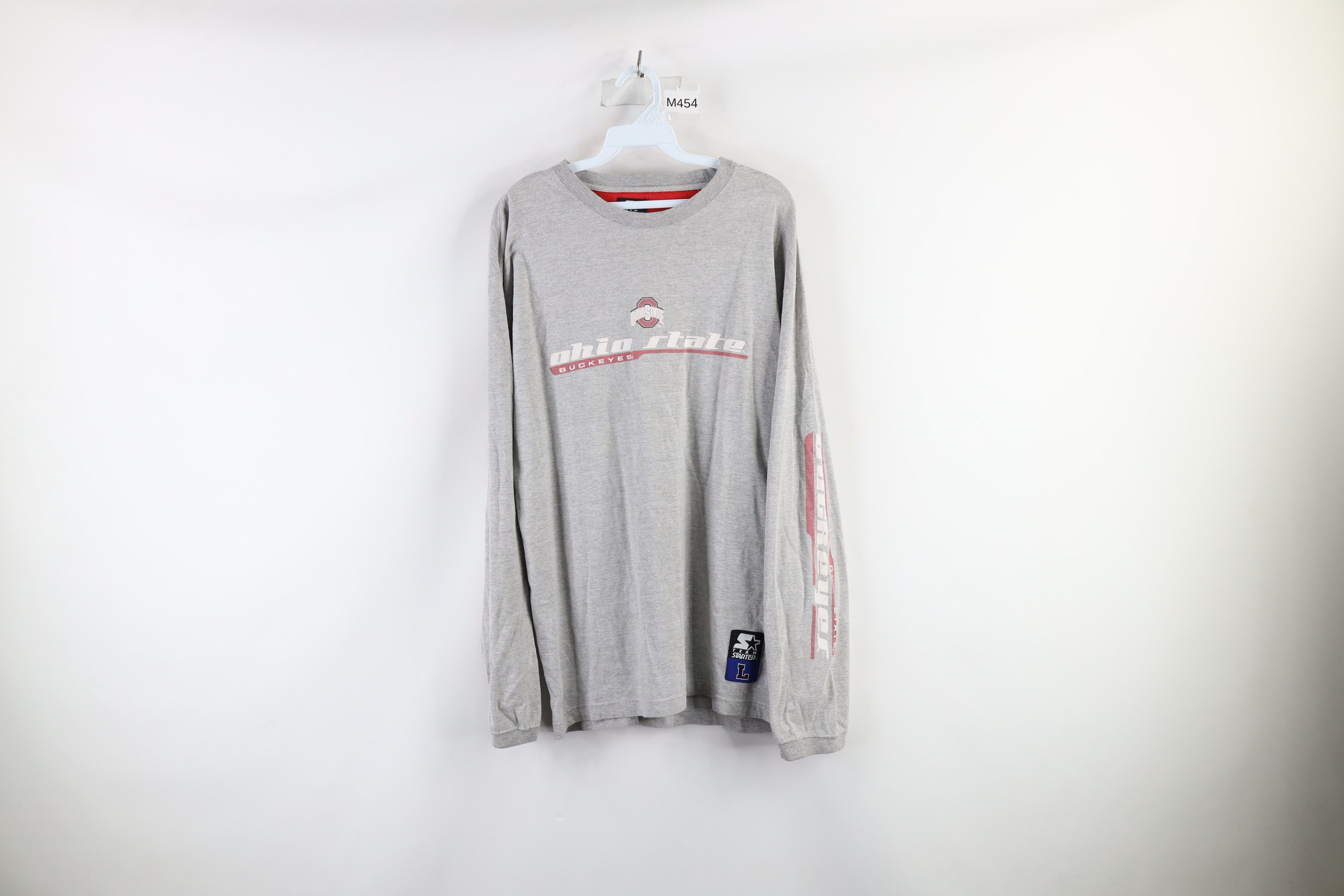 Vintage 90s Starter State University Long Sleeve T Shirt