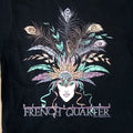 Vintage 90s Mardi Gras French Quarter Mask T Shirt Hoodie, Sweatshirt | FlexRushtees.com