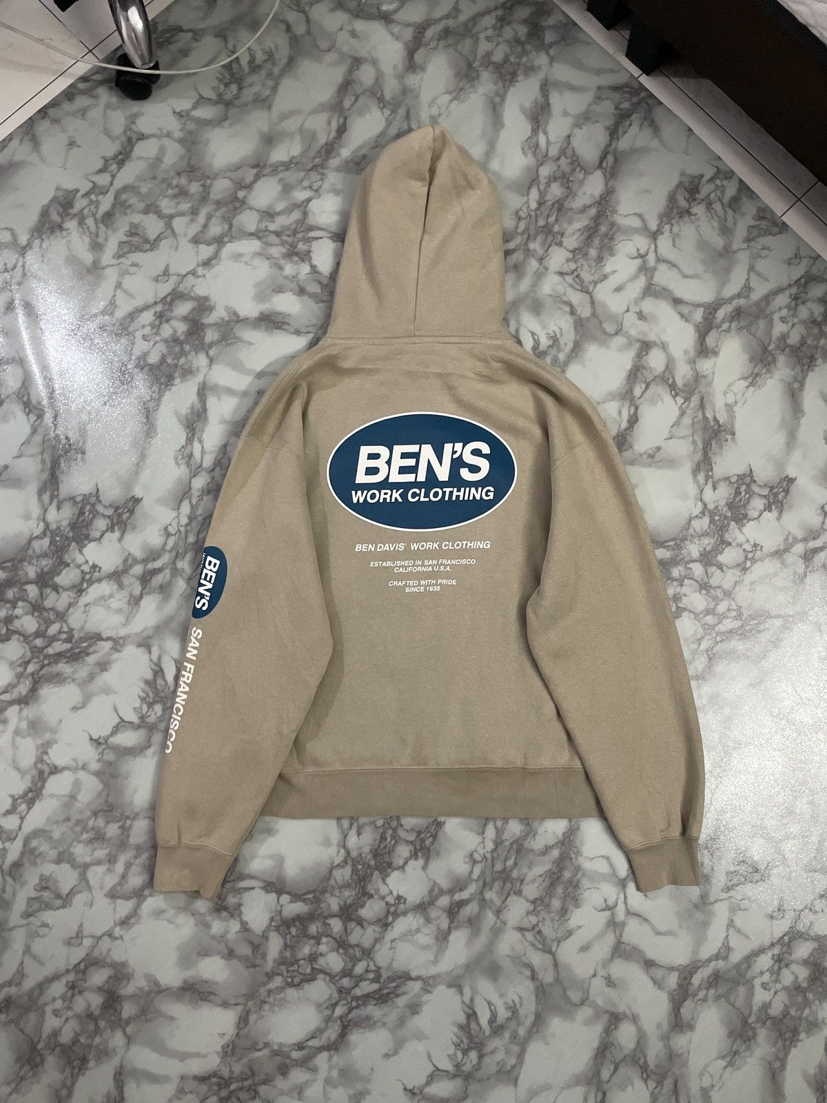 Vintage Ben Davis Pull Over Hoodie