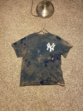 Majestic Yankees 27 Stanton Bleach Paint Tee Hoodie, Sweatshirt | FlexRushtees.com