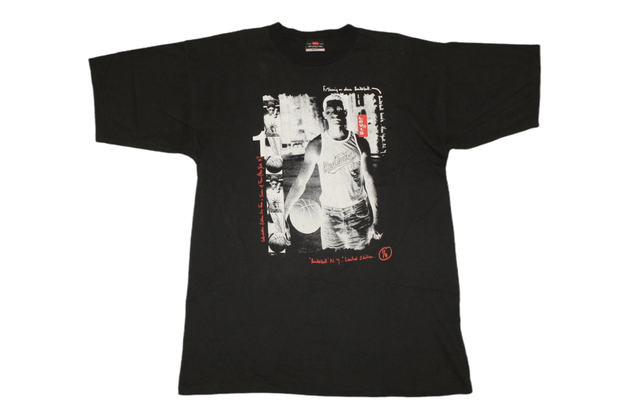 Levi S Vintage Clothing Made In Uk Levi S Basketball N Y 91 Collection T Shirt Hoodie, Sweatshirt | FlexRushtees.com