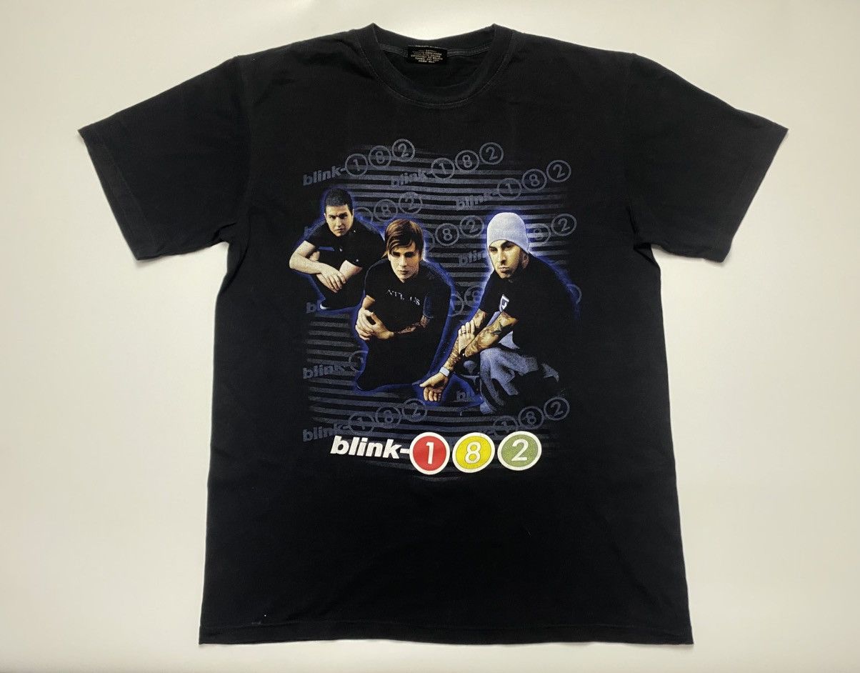 Band Tees Rare True Vintage Bootleg Early 00s Blink 182 Line Up Tee Hoodie, Sweatshirt | FlexRushtees.com