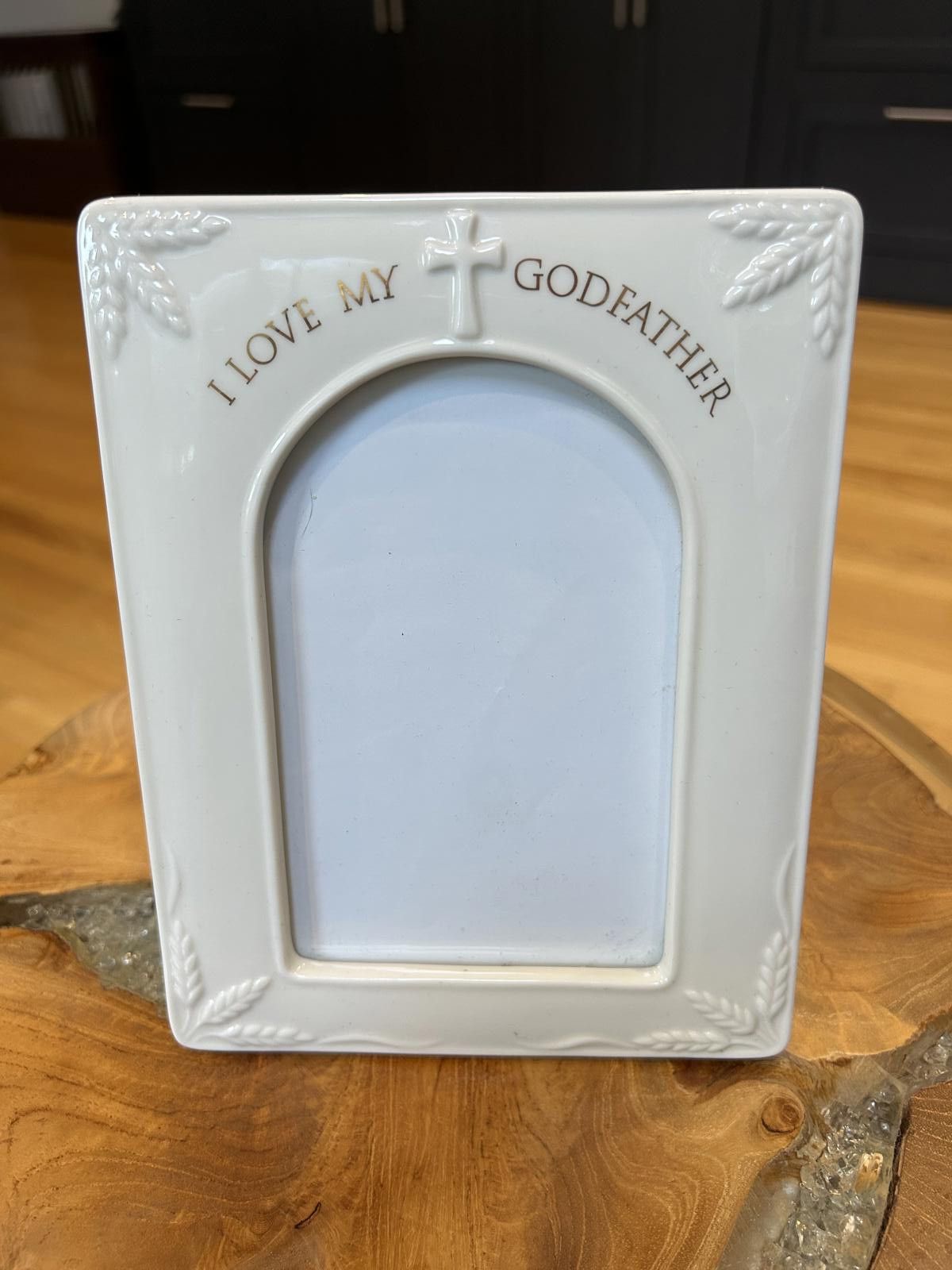 Russell Athletic I Love My Godfather Decorative Picture Frame
