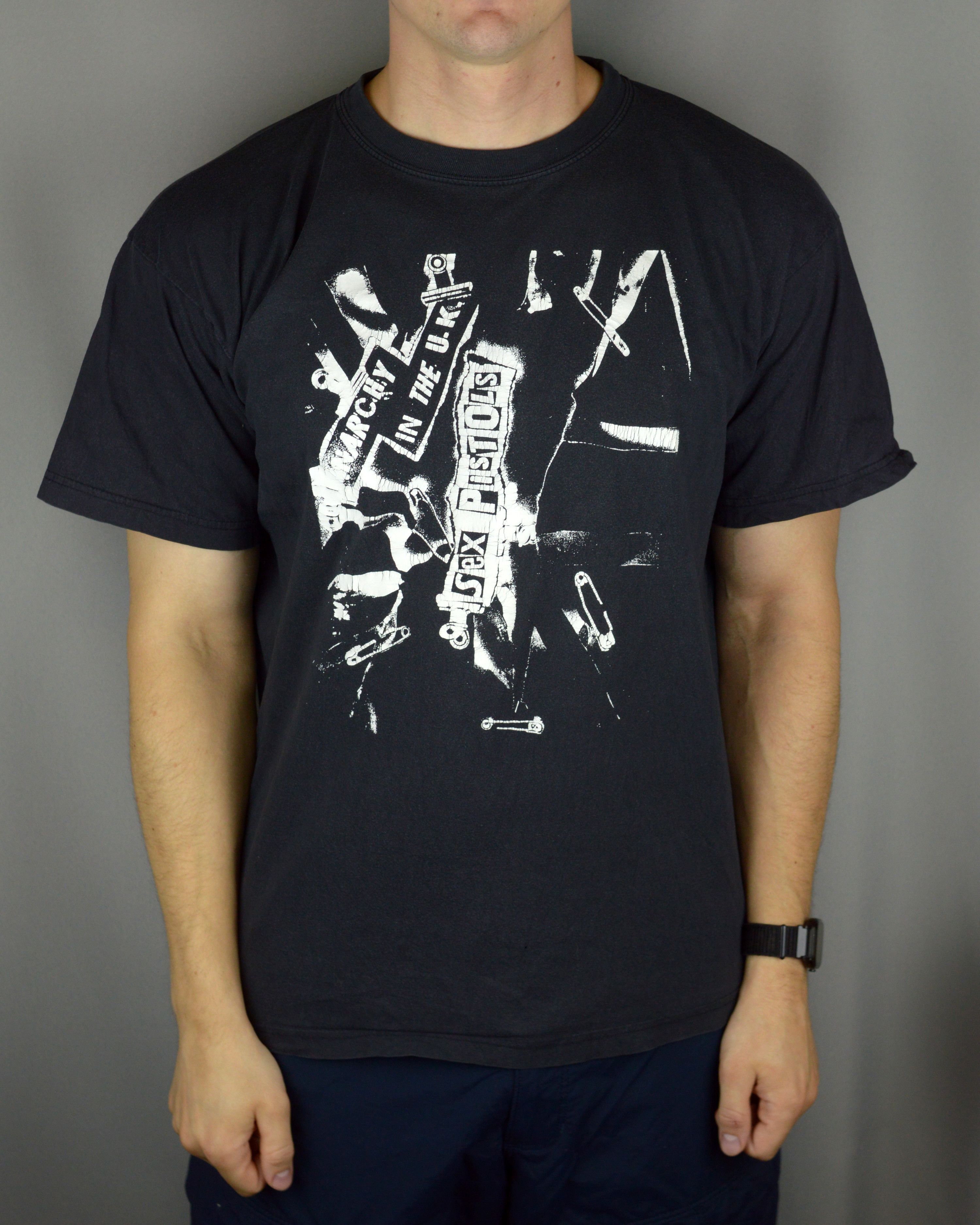 Vintage Sex Pistols Anarchy In The Uk T Shirt Hoodie, Sweatshirt | FlexRushtees.com