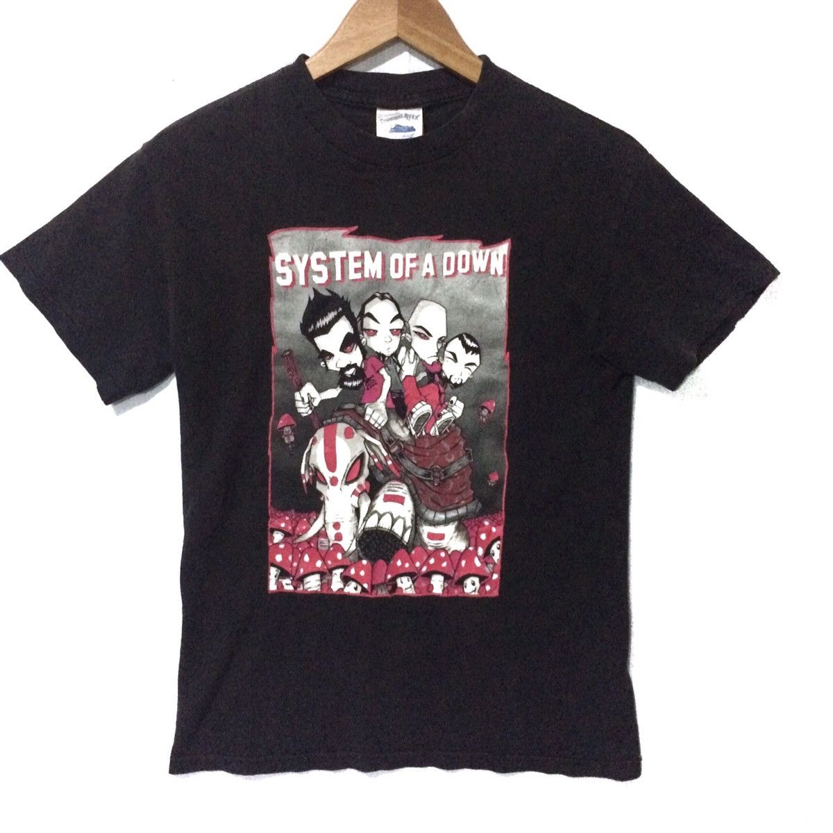 Vintage System Of A Down Crew Neck Tshirt Teneese River Hoodie, Sweatshirt | FlexRushtees.com