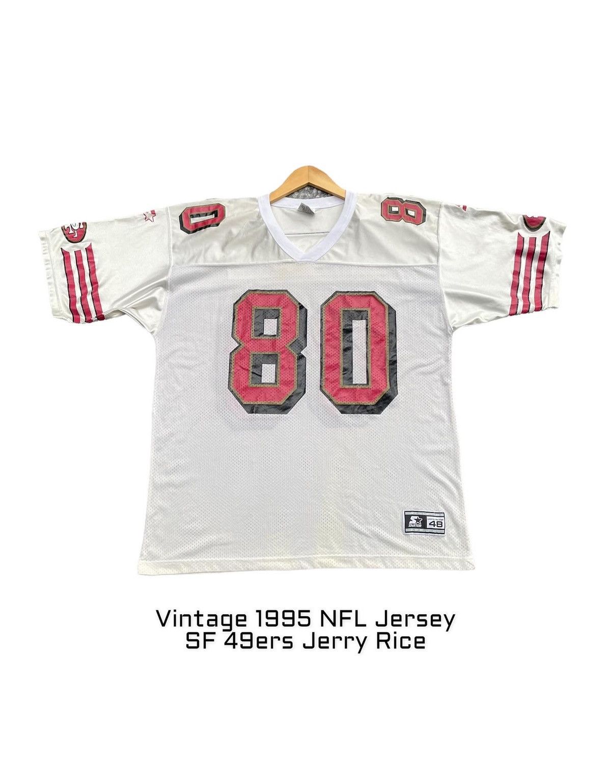 Starter X Vintage Steals Vintage 90 S Sf 49ers Jerry Rice