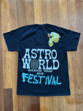 Scott 2018 Travis Scott Astroworld Festival Airbrush Tee Black Hoodie, Sweatshirt | FlexRushtees.com