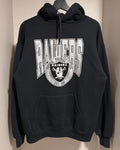 Vintage 90s Jerzees Los Angeles Raiders Hoodie