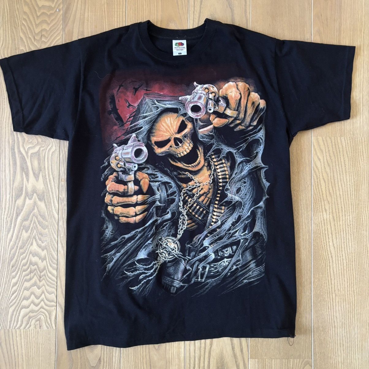 Haunted Mound Grim Reaper Skeleton T Shirt Hoodie, Sweatshirt | FlexRushtees.com