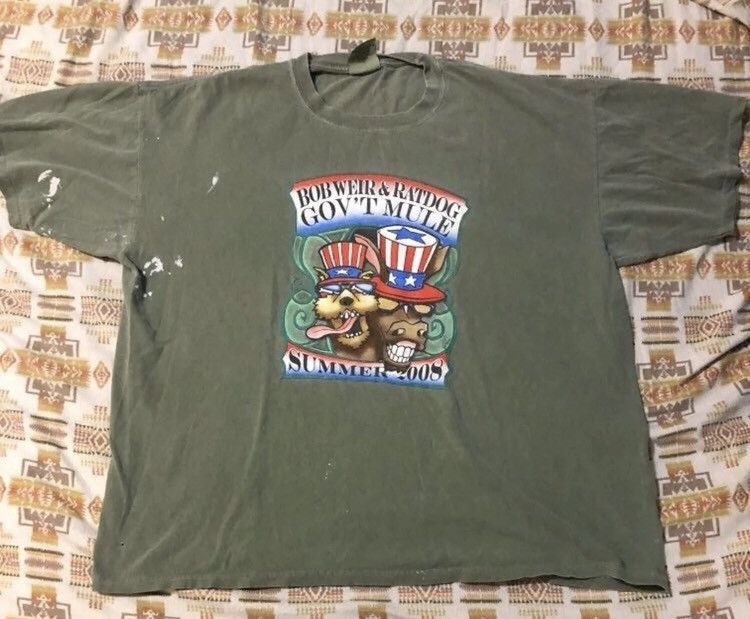 Distressed Vintage Bob Weir Rat Dog Shirt Xl Hoodie, Sweatshirt | FlexRushtees.com