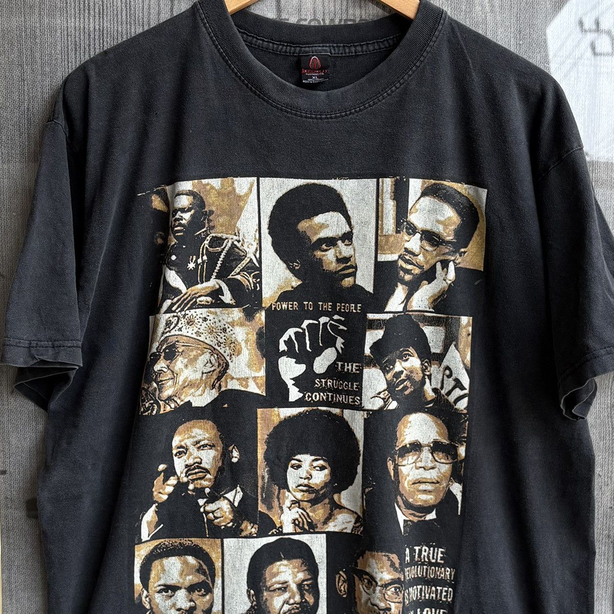 Vintage 2000s Black President Tee Ddp No Import Fees