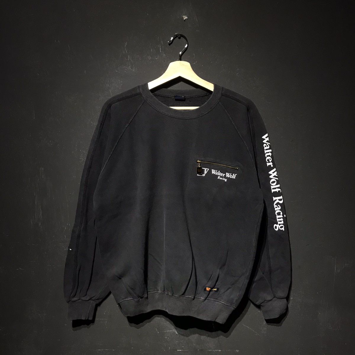 Vintage Grail 90s Walter Wolf Racing Japan Padded Crewneck T-Shirts, Hoodie, Sweatshirt | FlexRushtees.com