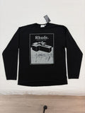 Rhude Sex After Death Longsleeve Tee Hoodie, Sweatshirt | FlexRushtees.com