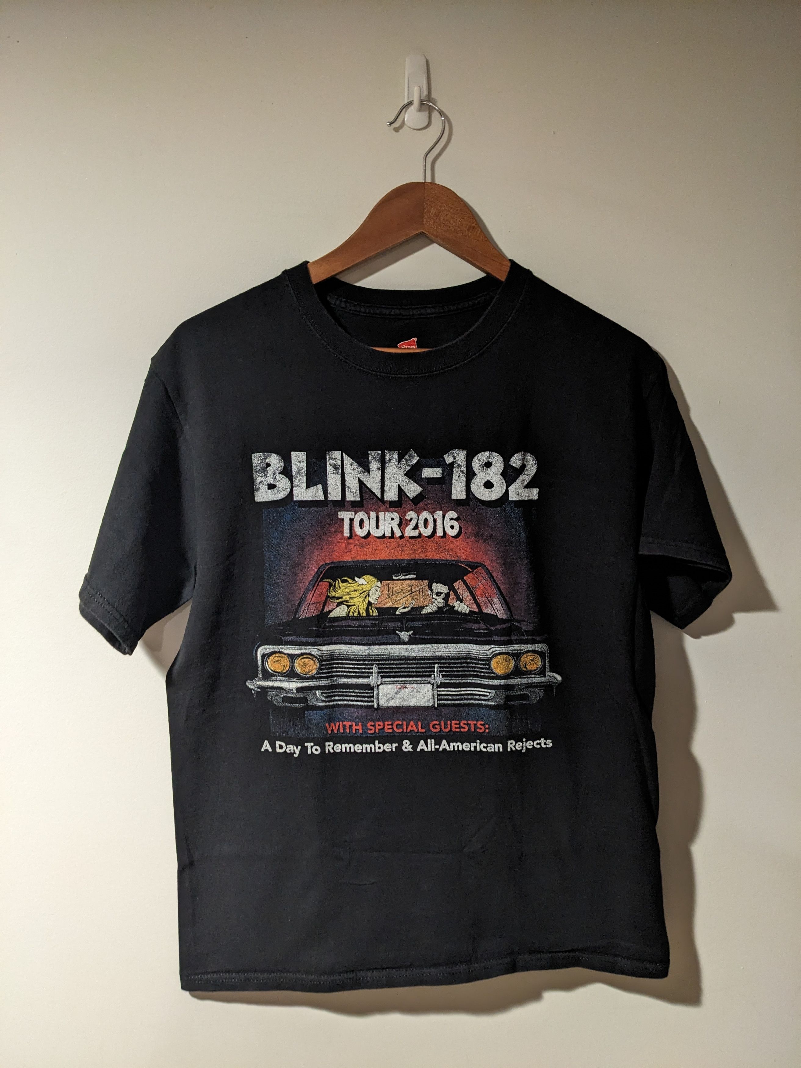 Vintage 2016 Blink 182 A Day To Remember Rejects T Shirt Hoodie, Sweatshirt | FlexRushtees.com