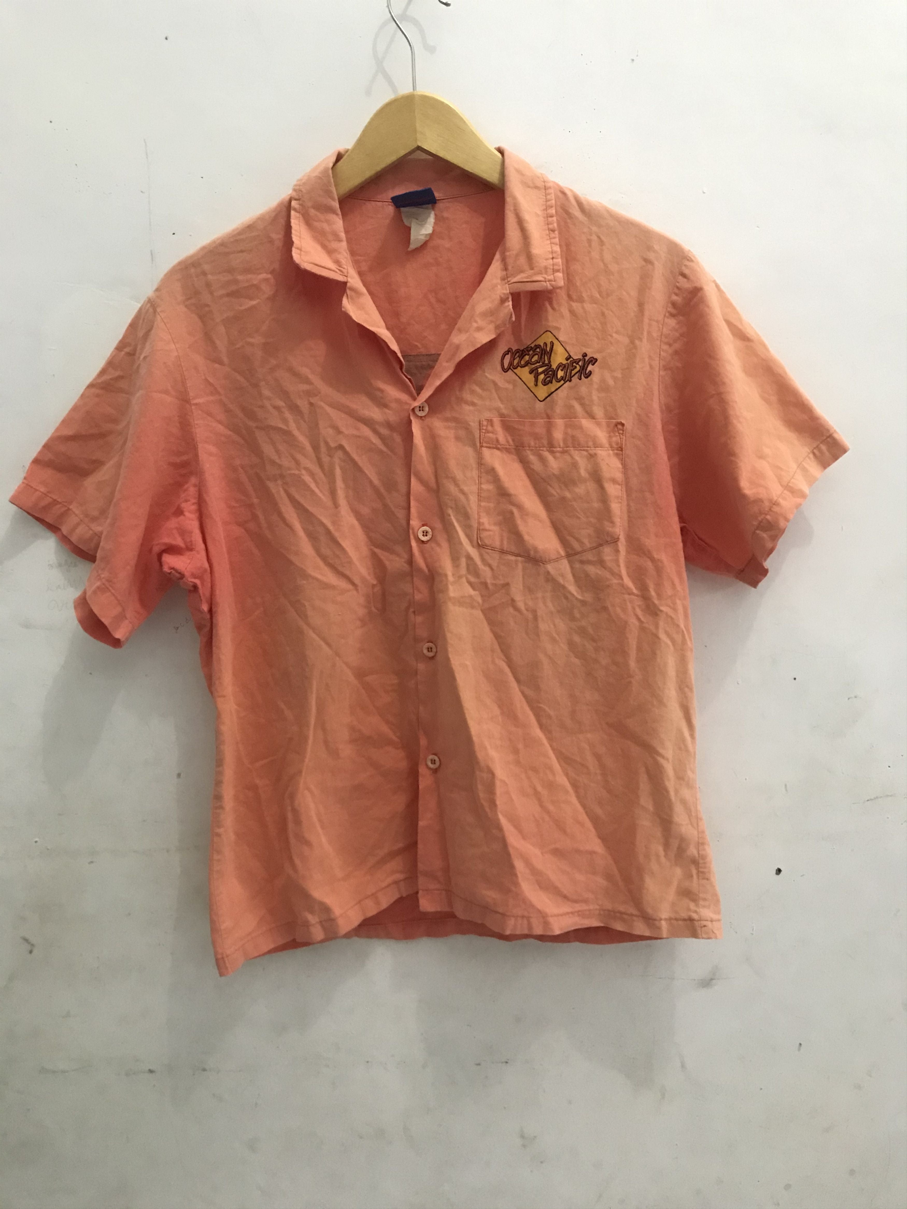 Vintage Ocean Pasific Shirts Beach 1980s