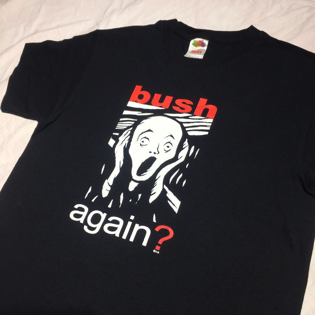 Vintage 2004 Bush Again Scream Edward Munch
