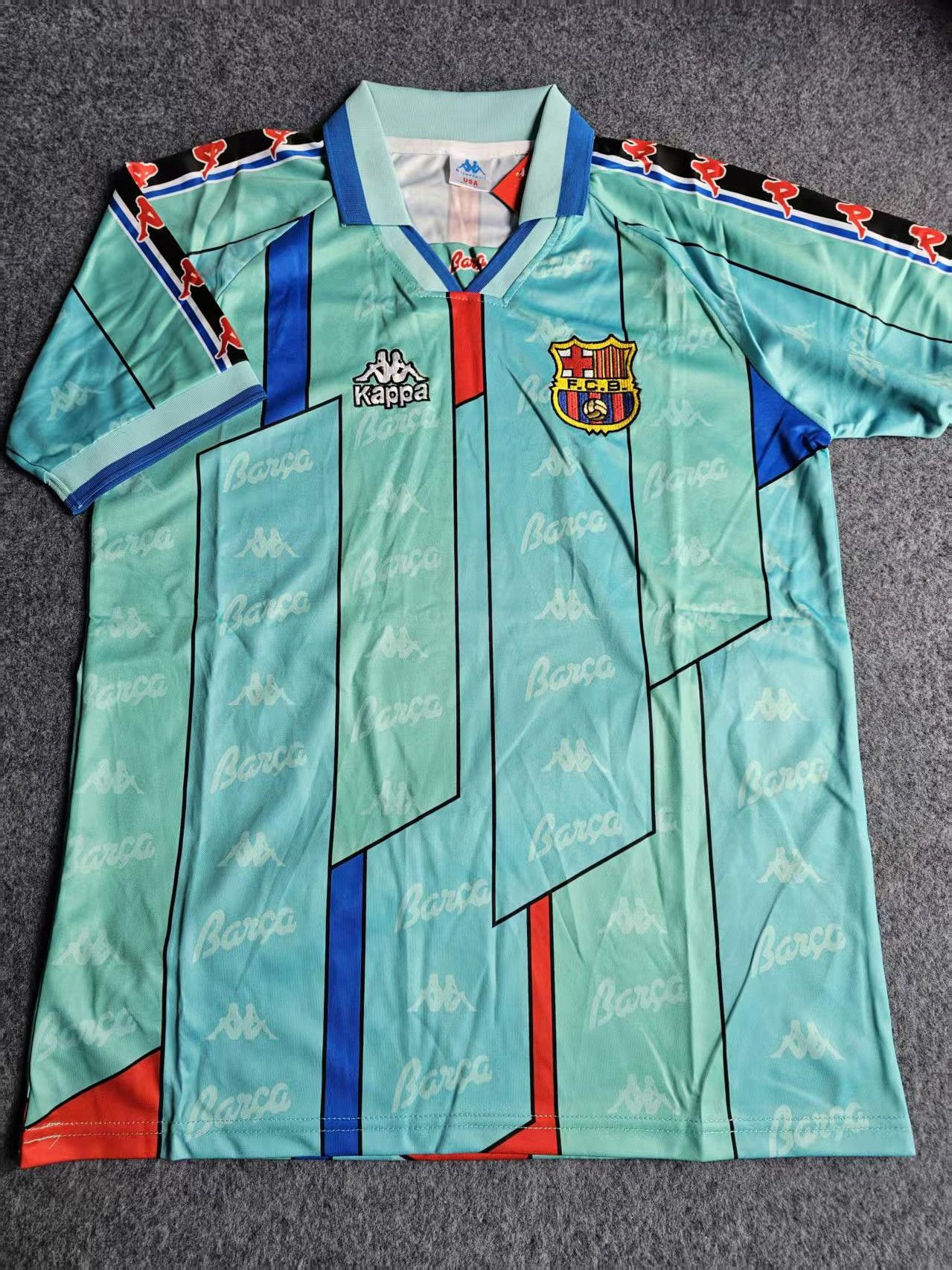 Other 1996 97 Barcelona Jersey Away