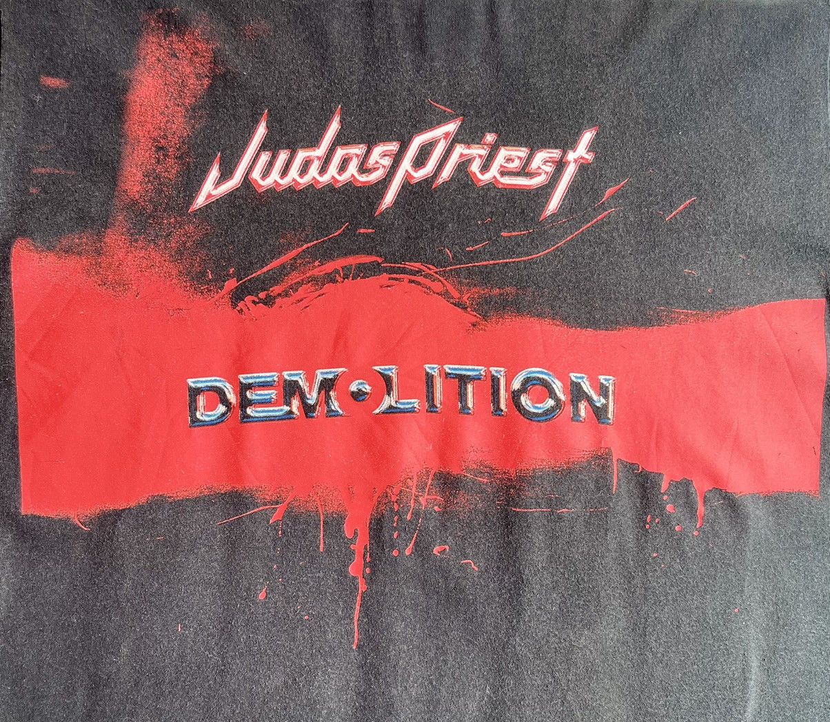 Band Tees Vintage Judas Priest Demolition World Tour 2001 Rare Tee Hoodie, Sweatshirt | FlexRushtees.com