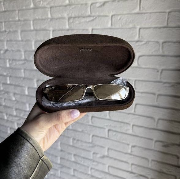 Ford Tom Ford Shining Golden Colour Sunglasses With Box