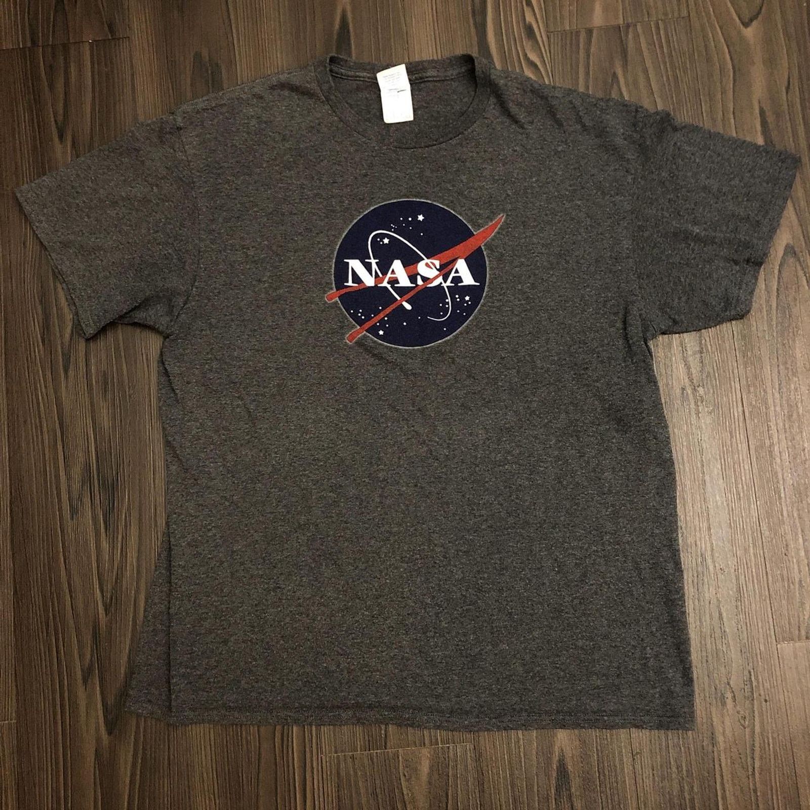 Delta Men S Dark Grey Nasa Graphic Tee