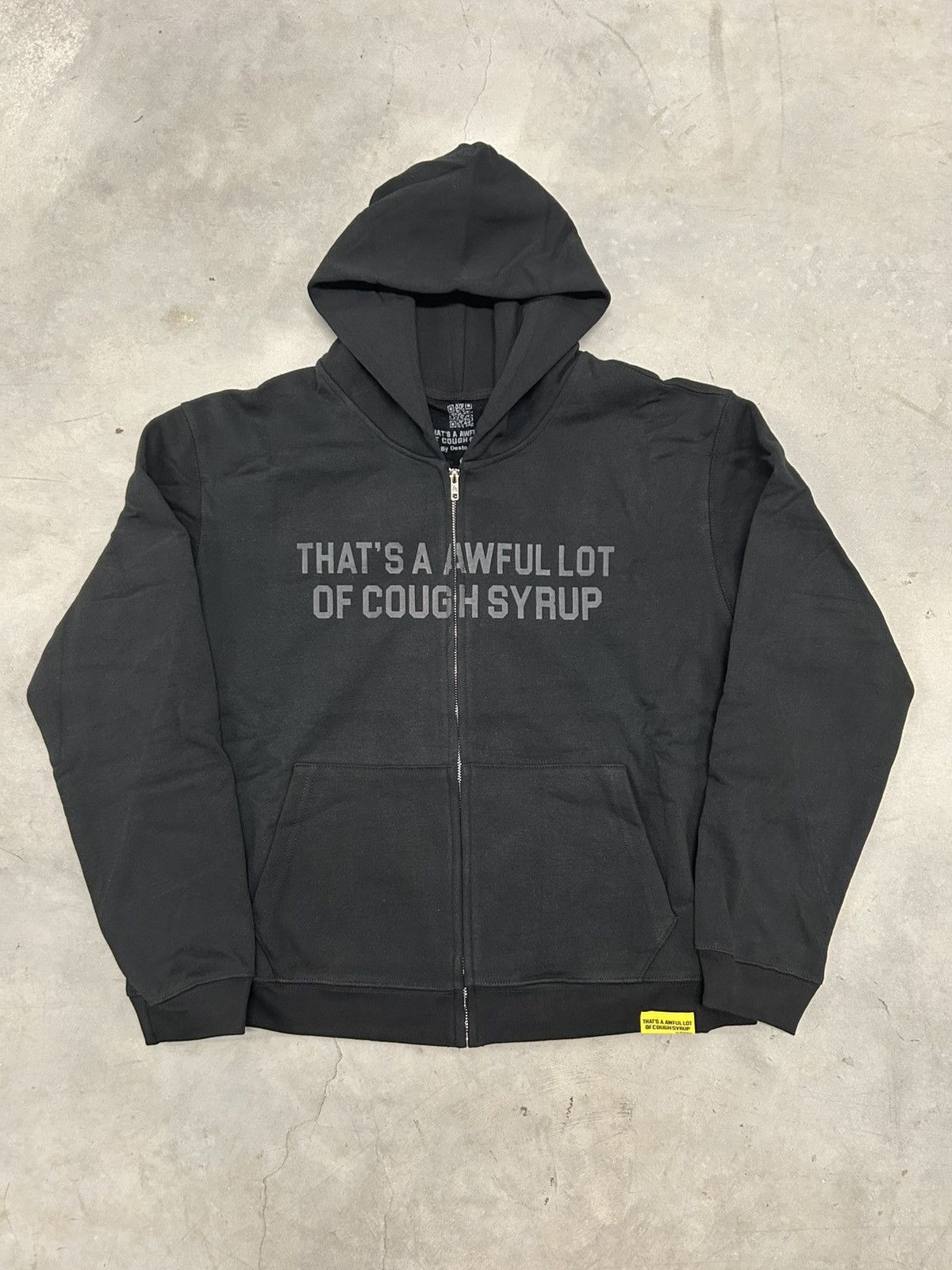 Awful Lot Of Cough Syrup Awful Lot Of Cough Syrup Alocs Classic Logo Zip Up Hoodie T-Shirts, Sweatshirt
