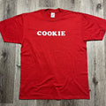 Vintage 90s Cookie Shirt Jerzees Felt Soft Print Large Usa