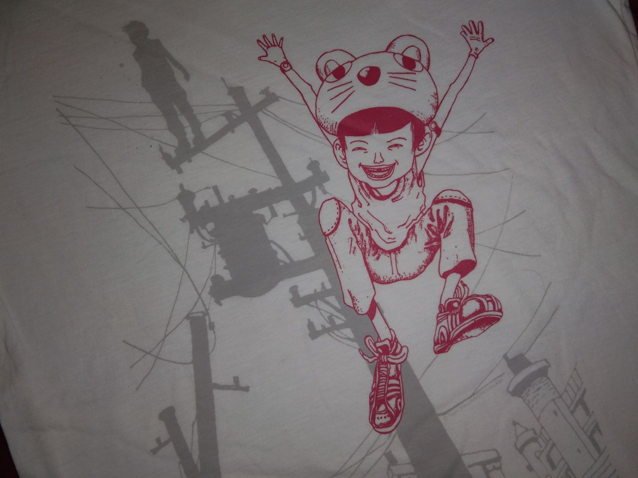 Japanese Brand Taiyo Matsumoto Tekkonkinkreet Shiro Tshirt Anime Comic Art