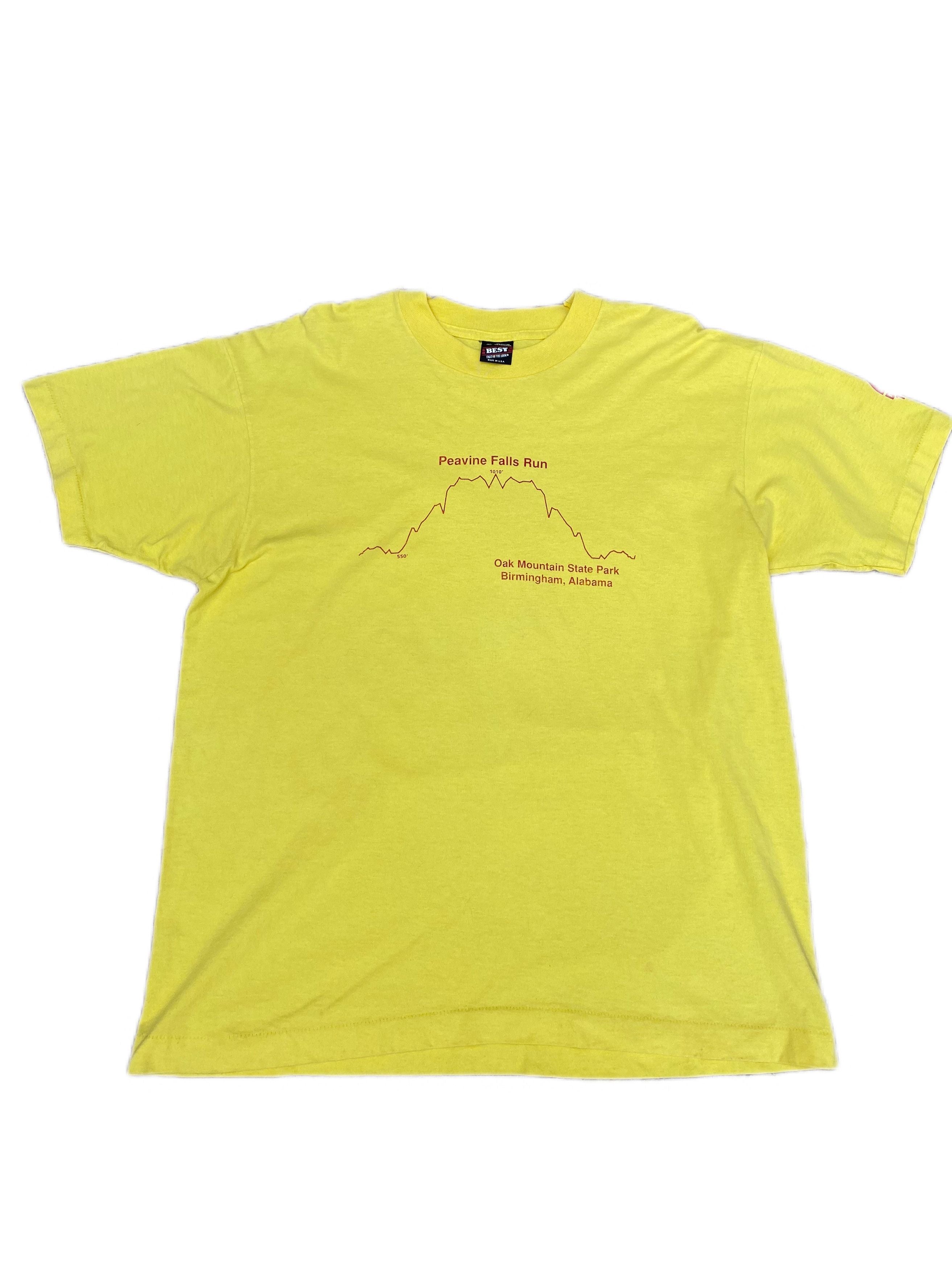 Vintage Yellow Hiking Tee Hoodie, Sweatshirt | FlexRushtees.com