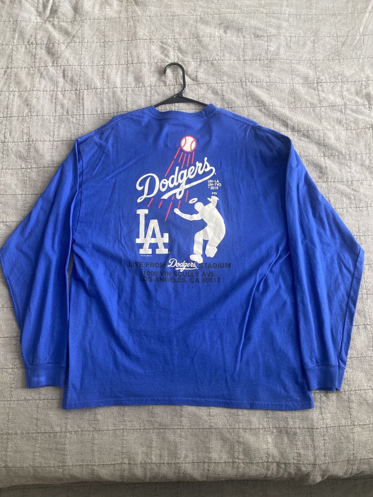 New Era X Union La Union La Los Angeles Dodgers Blue Longsleeve