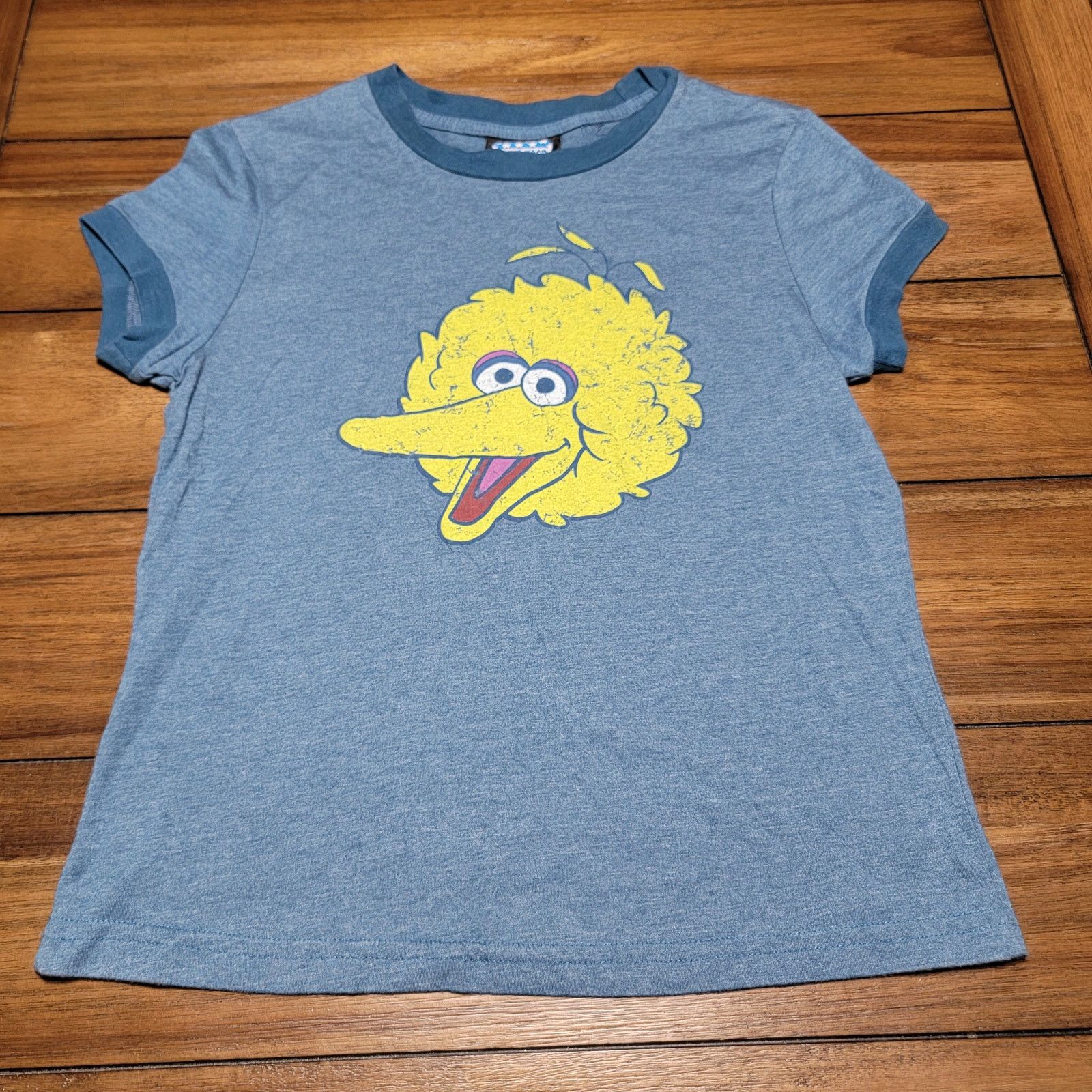 Food Junk Food Junior Blue Tee Big Bird Size Junior Xl Hoodie, Sweatshirt | FlexRushtees.com