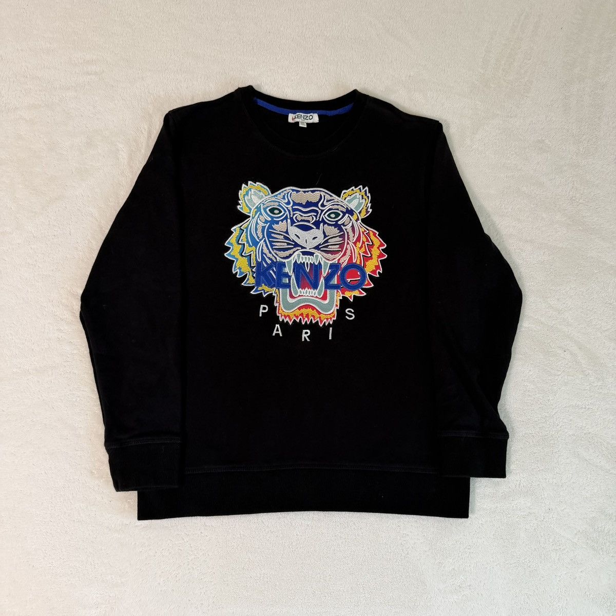 Kenzo Gradient Tiger Crewneck Sweatshirt T-Shirts, Hoodie | FlexRushtees.com
