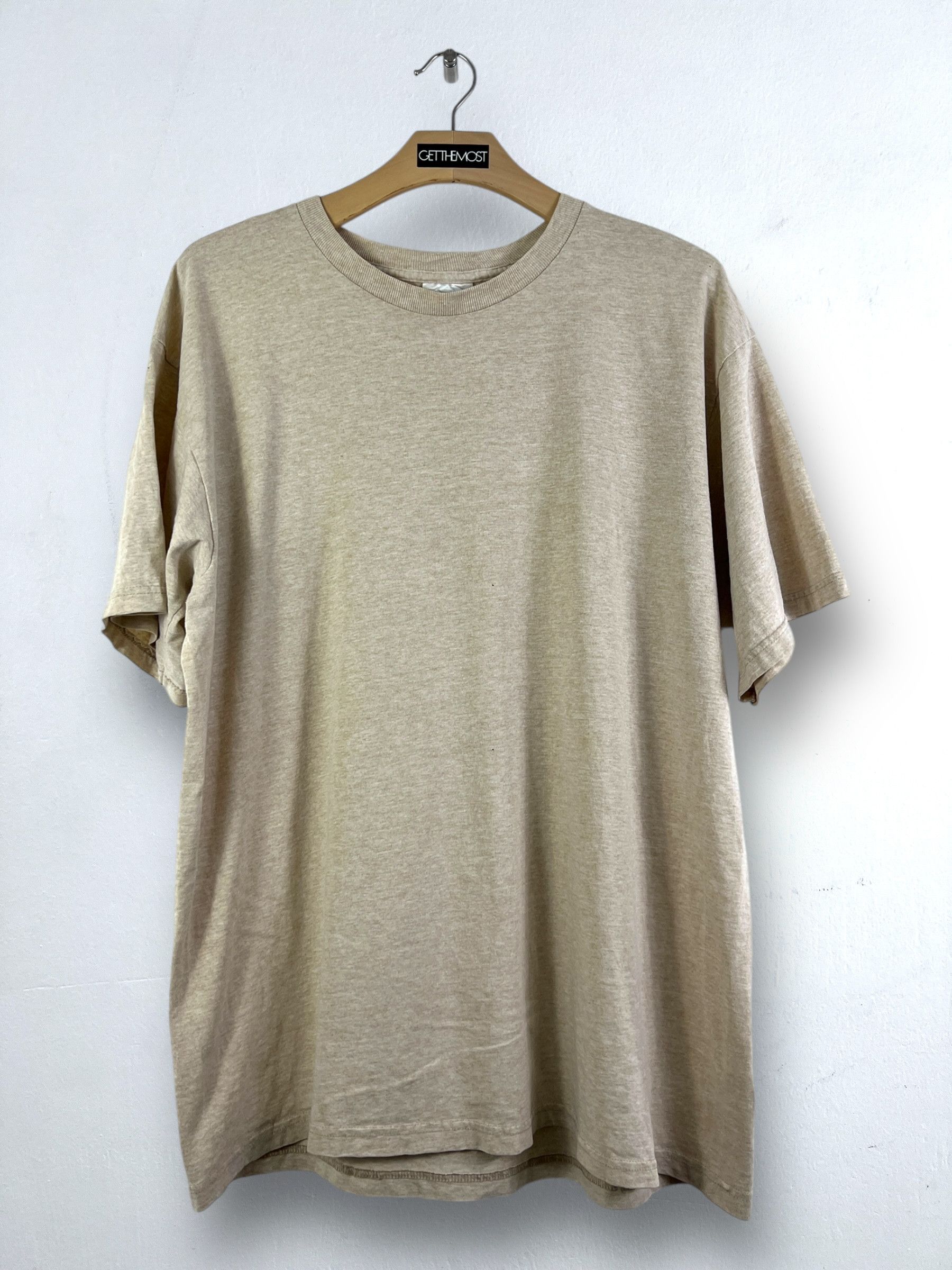 No 4651 Vintage Fruit Of The Loom Blank Tee Xl