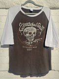 Vintage 1980 The Greatful Dead Baseball Shirt Hoodie, Sweatshirt | AU16VibeMintTees.com