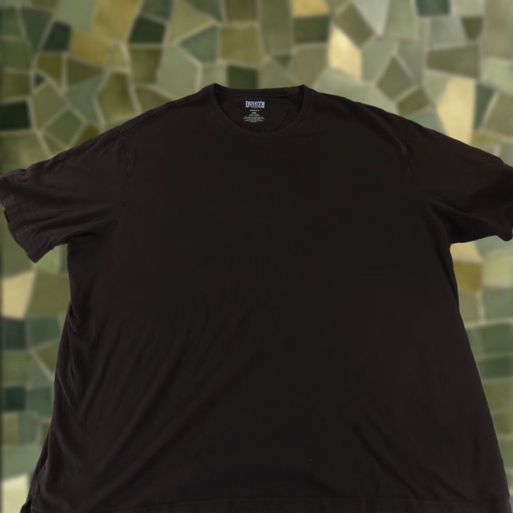 Vintage Duluth Mens T Shirt 4xl Black Short Sleeve Cotton Vintage 20s 30s 40s 50s 60s 70s 80s 90s Fa
