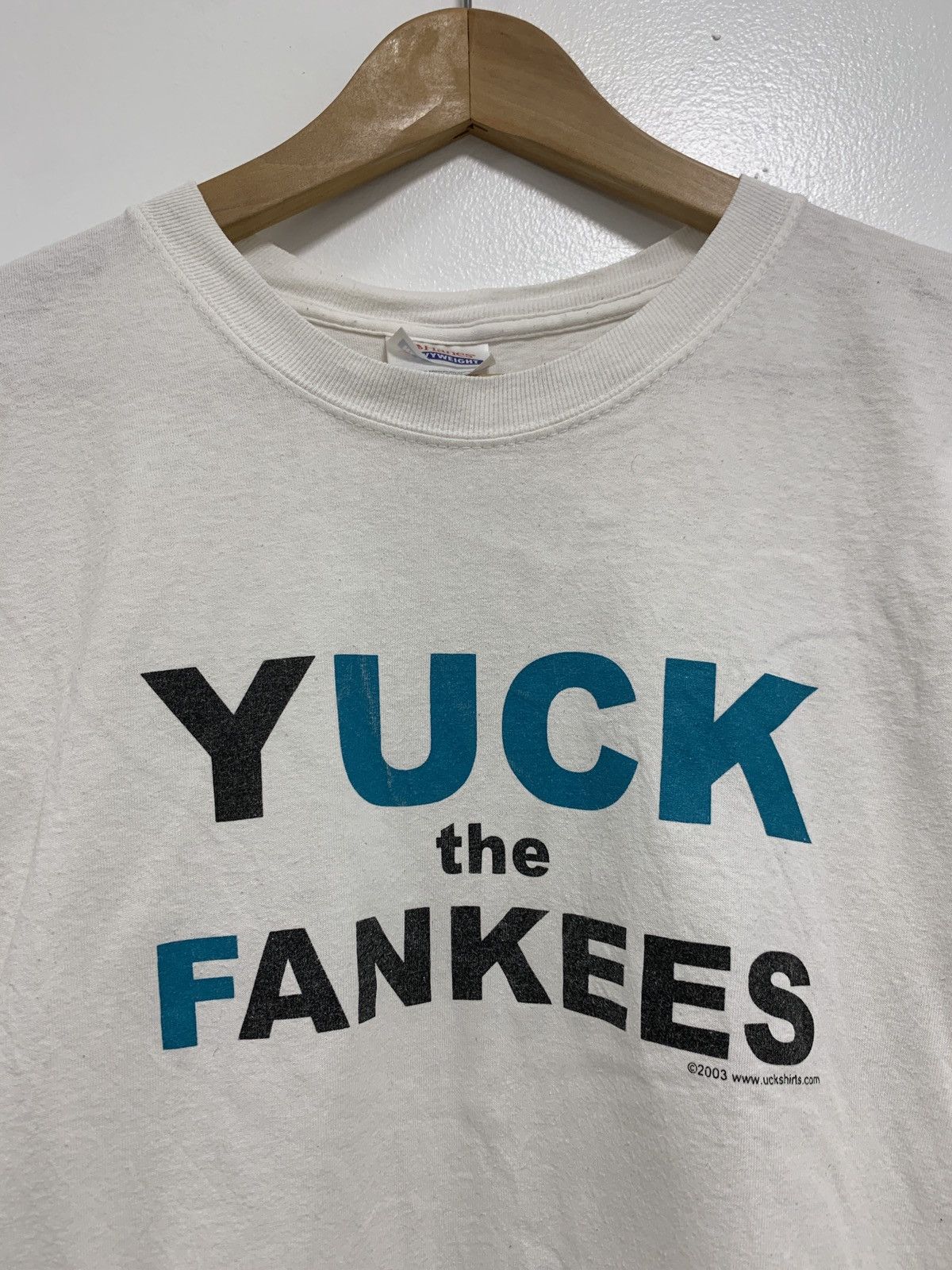Vintage Y2k Fuck The Yankees T Shirt 2003 Hoodie, Sweatshirt | FlexRushtees.com