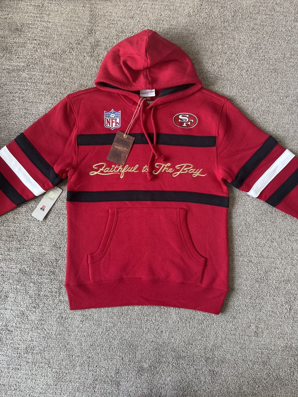 Ness Mitchell And Ness San Fransisco 49ers Hoodie
