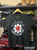 Band Tees Red Hot Chili Peppers Tokyo Japan Tee Faded Black Hoodie, Sweatshirt | FlexRushtees.com