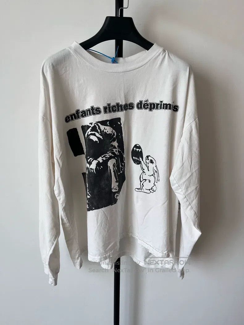 Riches Deprimes Enfants Riches Deprimes Rabbit Slogan Long Sleeve