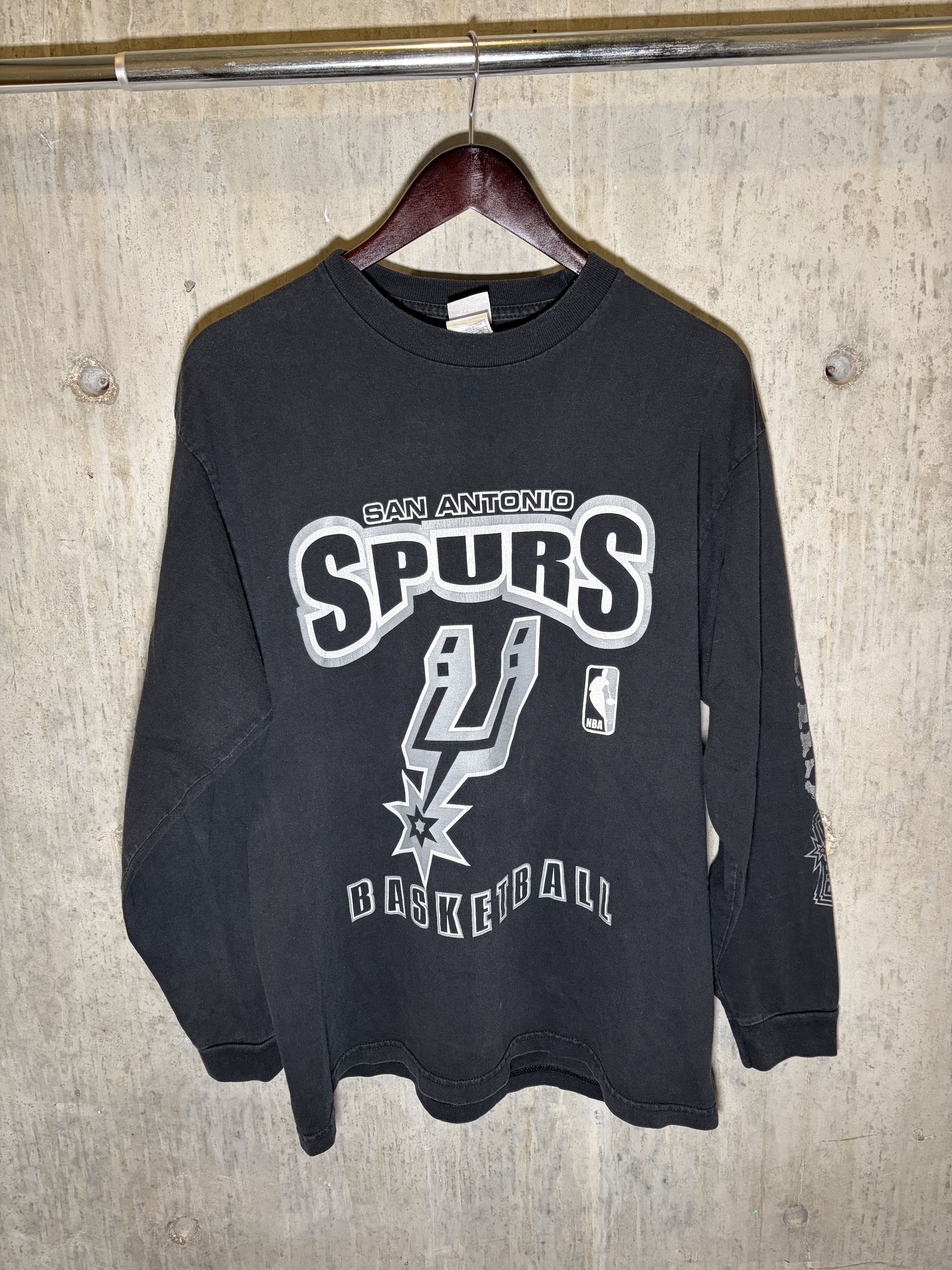 Vintage San Antonio Spurs Men S Long Sleeve