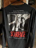 Universal Studios Rare Scarface Long Sleeve Double Sided